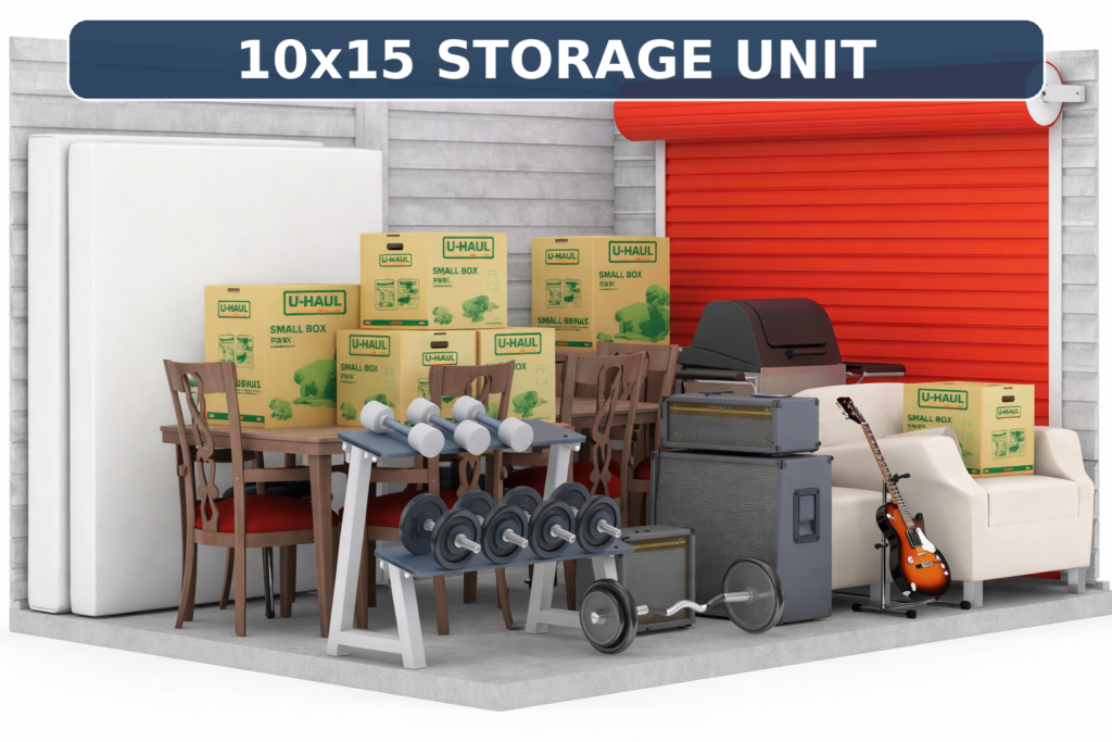 10x15 storage unit at 93 mile house